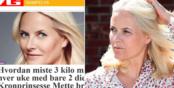 Mette-Marit misbrukt i slankereklame igjen